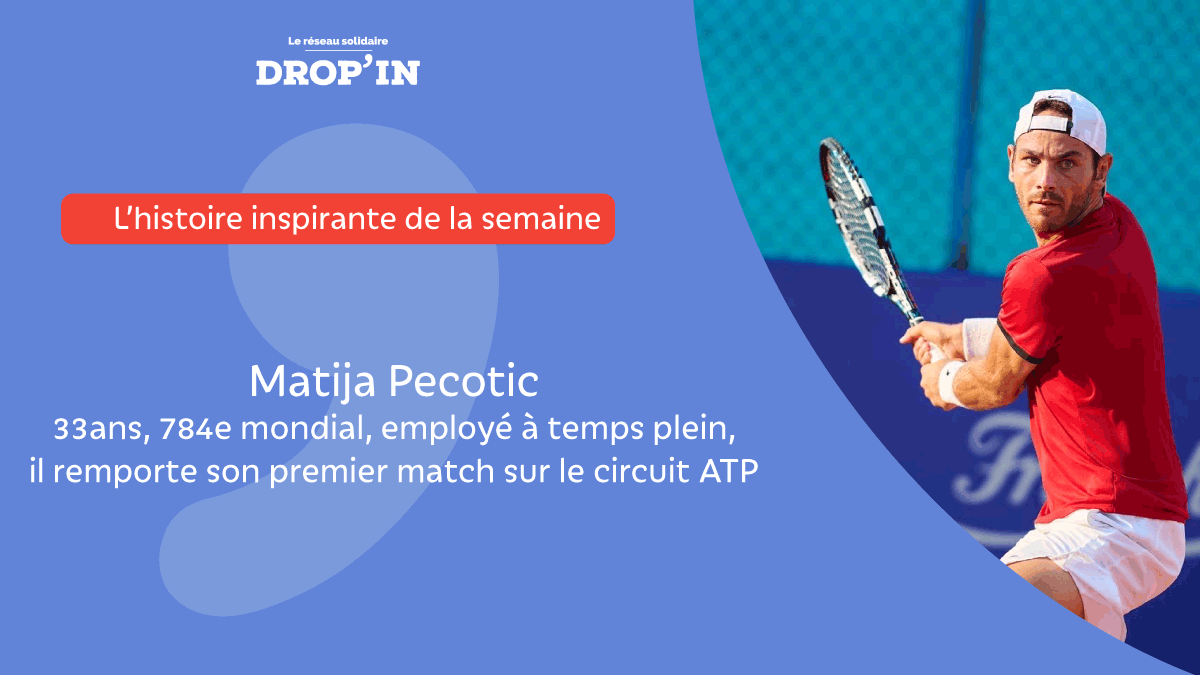 Matija Pecotic – Il remporte sa première victoire sur le circuit ATP à 33 ans.